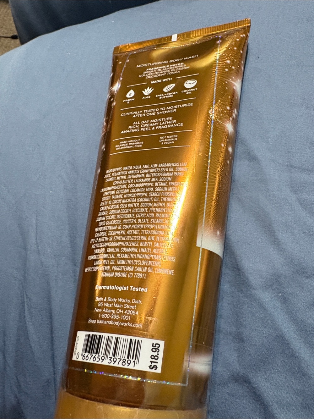 Bath & Body Works Touch of Gold Body Wash Duo - Gold, White - Picture 5 of 9
